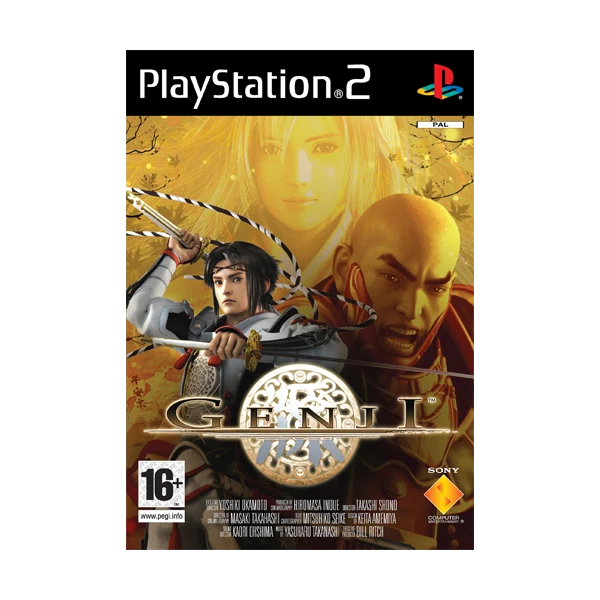 GENJI DE GAME REPUBLIC PARA LA SONY PLAY STATION 2 PS2 EN BUEN ESTADO