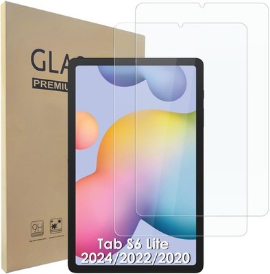 2-Pack Samsung Galaxy Tab S6 Lite 9H Tempered Glass Screen Protector