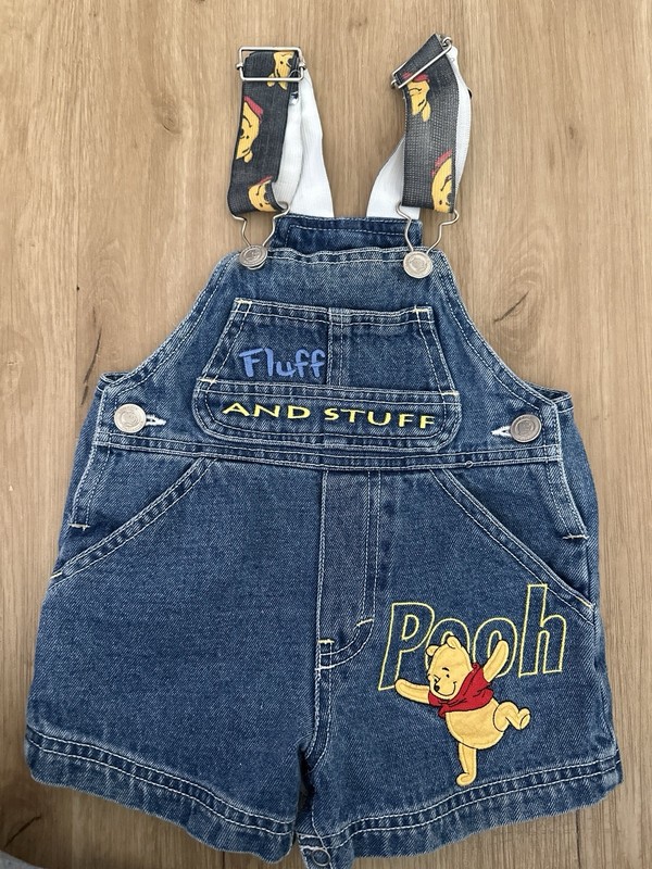 Vintage Winnie The Pooh Overalls 12 Months