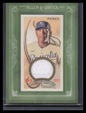 2023 Topps Allen & Ginter #MFR-SP Salvador Perez Framed Mini Relics