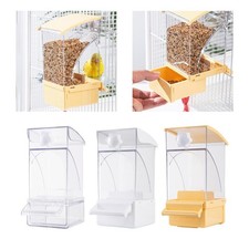 Bird Cage Feeder Bird Food Bowl Food Container