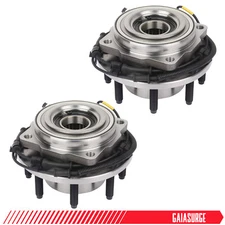 Pair 4WD Front Wheel Hubs Bearing for 2011 2012-2016 Ford F-250 F-350 Super Duty