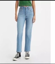 Levi's Women's Ultra-High Rise Ribcage Straight Jeans - 24x27