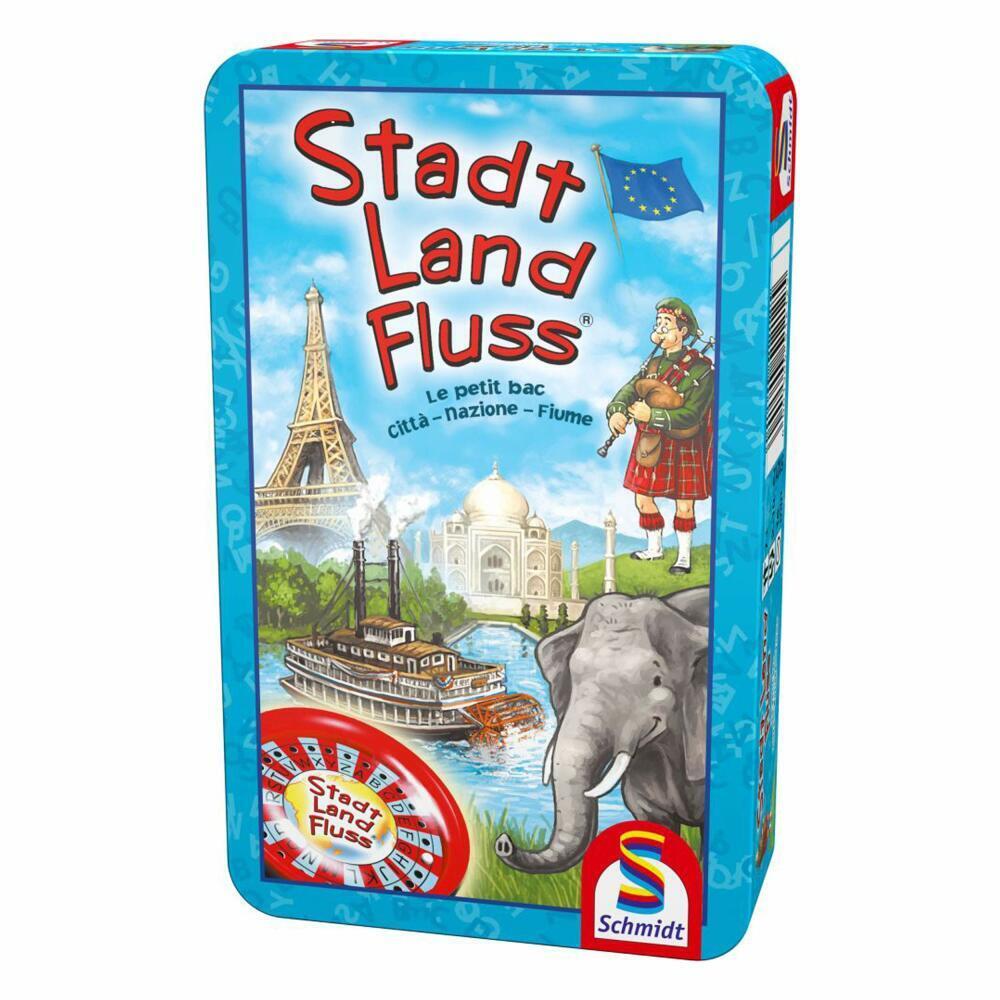 Thumbnail - Schmidt Spiele Stadt, Land, Fluss, Bring-mich-mit-spiel In Metalldose