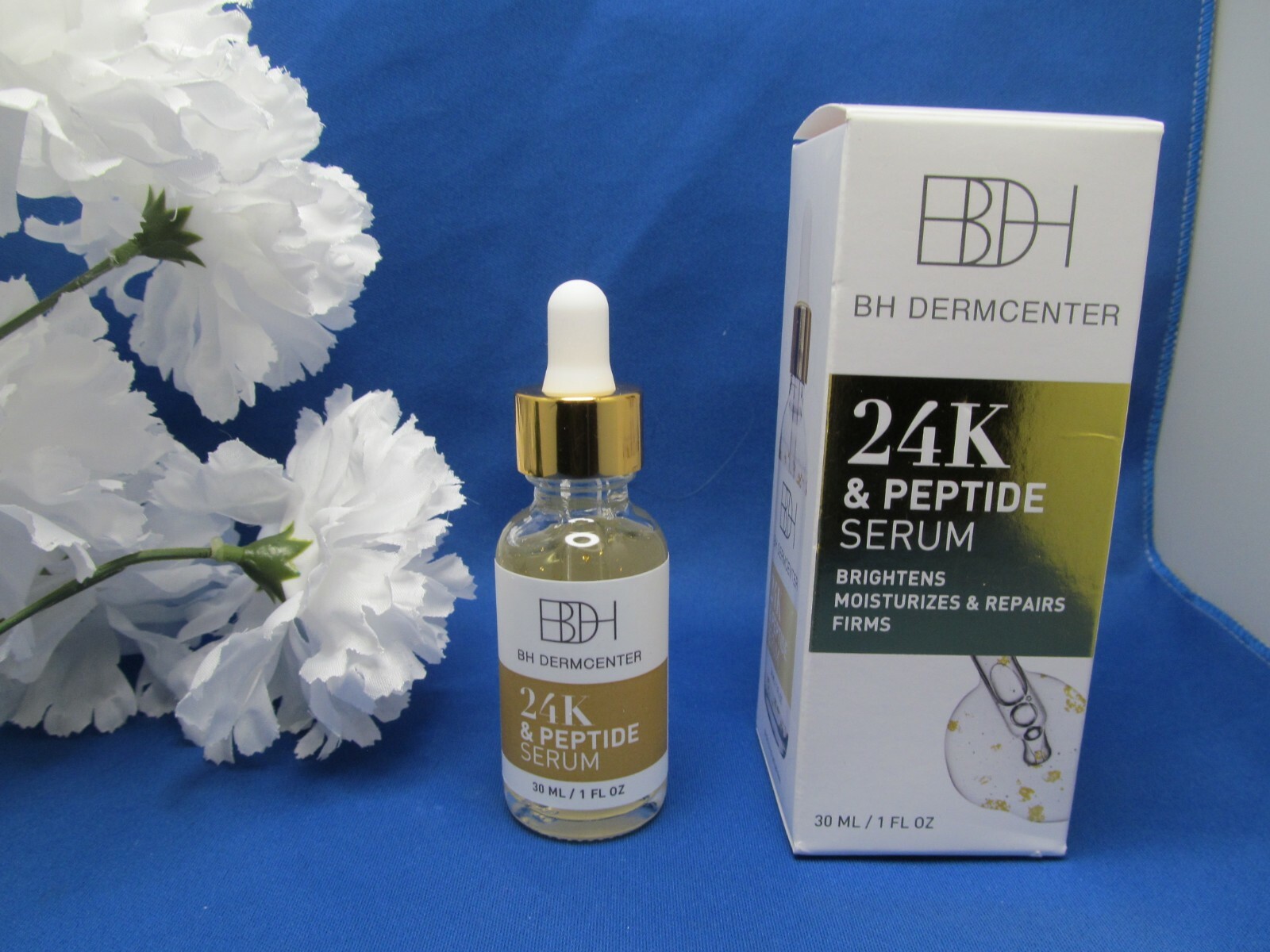 bh dermcenter 24k & peptide serum