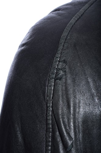 Mens Vintage 90s G-III Global Identity Black Buttery Soft Leather Coat Jacket L - Picture 7 of 10