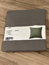 Ikea GURLI Pillow cushion cover gray 20x20 " 1 Pack 602.811.44 - NEW