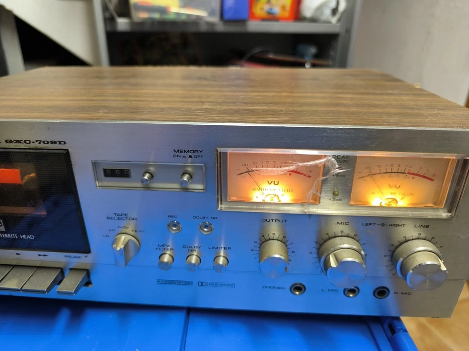 AKAI GXC-709D Stereo Tape Deck 1978 Leer Antes De Comprar - Imagen 3 de 4
