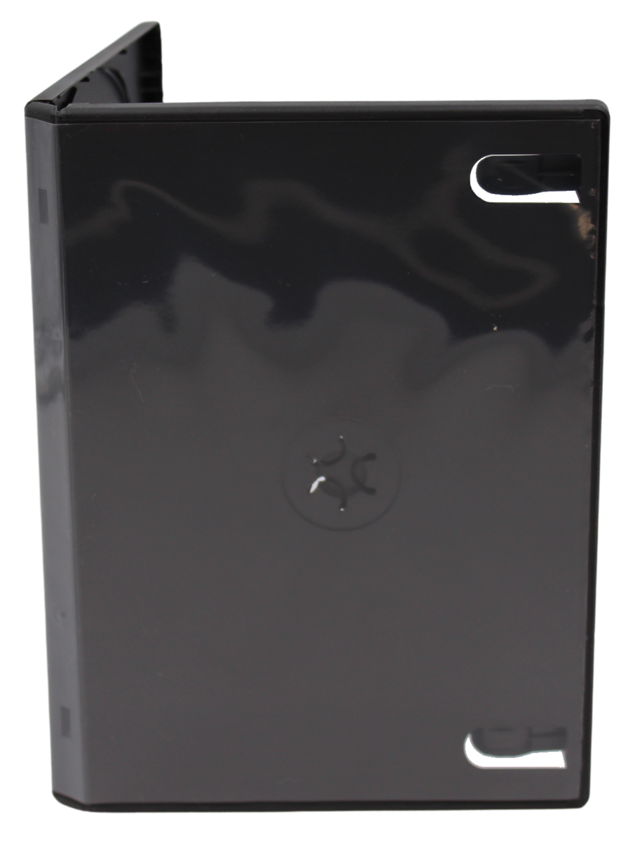 New Standard Black 5-Disc DVD Replacement 14mm Case Premium