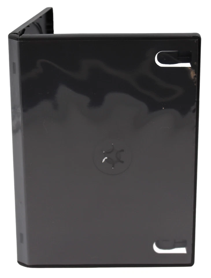 New Standard Black 5-Disc DVD Replacement 14mm Case Premium Movie Storage Shell - Image 2 of 3