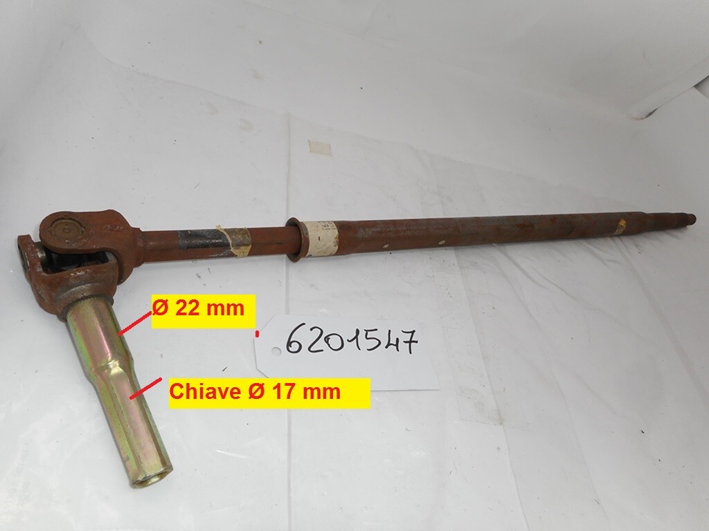 Arbre cardan type direction sans puissance Ford Fiesta 8/1989-8/1996