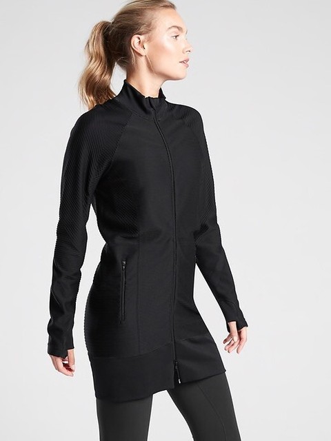 athleta black jacket