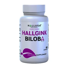 Ginkgo Biloba 120mg – Memory, Focus & Clarity Supplement – 60 Capsules