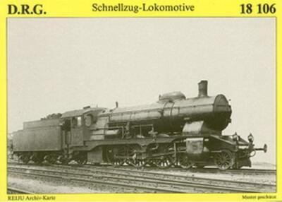 AK · Dampf-Lok 18 106 (württ. C) - DRG  (14.01)