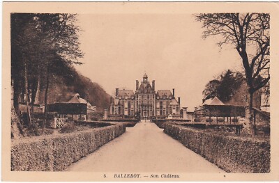 E0368 BALLEROY - SON CHÂTEAU - ALLGEMEINANSICHT AUS DEN GÄRTEN