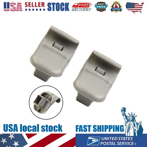 2Pcs Car Sun Visor Support Clip Sunvisor Hook Bracket For