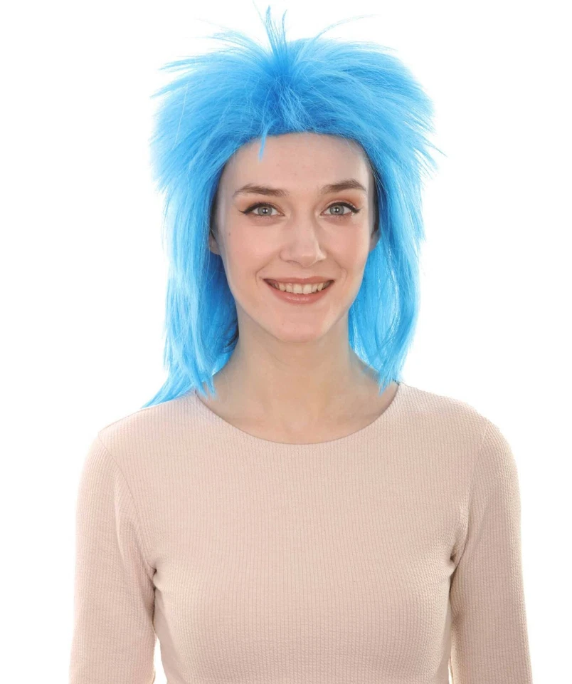 80's Mullet Women's Rocker Style Wigs | Retro Wigs Multiple Color, HW-936 - Image 2 of 4