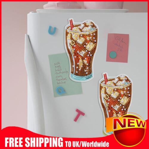 Diamond Painting Magnets Refrigerator Full Drill Fridge Magnets Sticker Delicate - Picture 1 of 24