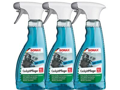 6x SONAX 500 ml CockpitPfleger Matteffect Sport-Fresh Reinigung Pflege
