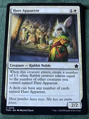 Hare Apparent (near mint) Foundations Regular