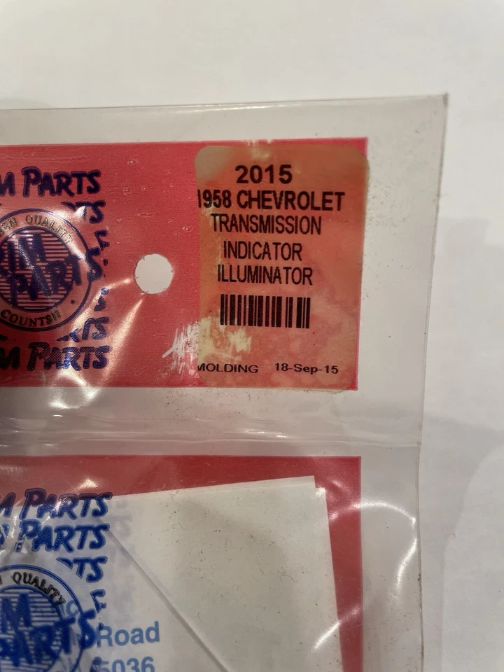 1958 Chevrolet Chevy Transmission Indicator Illuminator Lens 2015 - Image 3 of 4