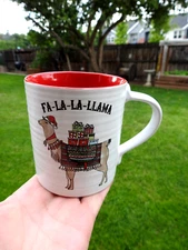 Spectrum Designz  2018  FA-LA-LA-LLAMA Mug   16oz