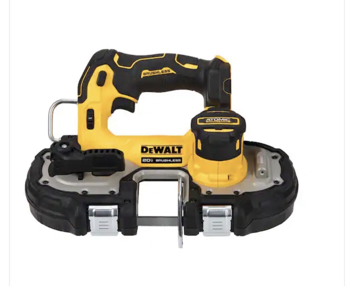 DEWALT Atomic Max 20V Brushless Bandsaw Black/Yellow (DCS377B) eBay