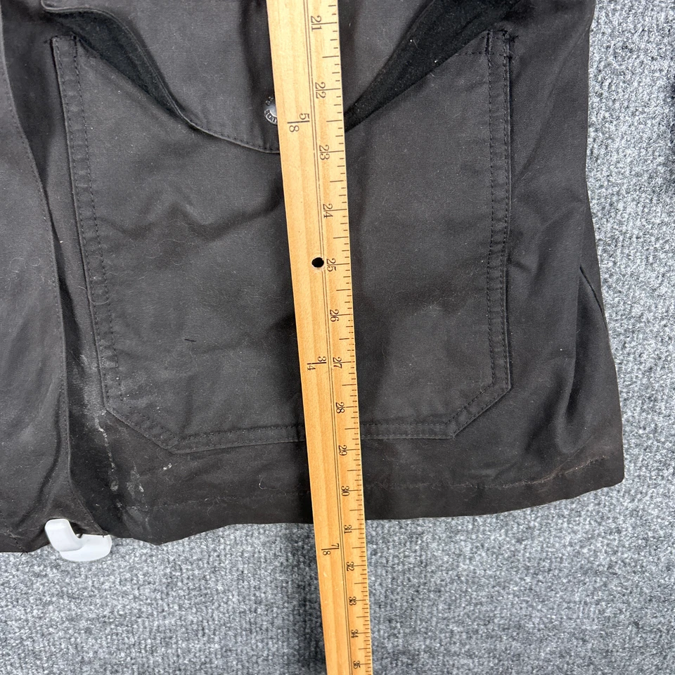 Filson Jacket Adult Large Moorcroft Field Smoke Black Waxed Cotton Womens - Image 4 of 4