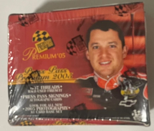2005 Press Pass Premium Racing Hobby Edition Box Factory Sealed 20 Pack