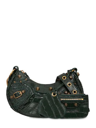Balenciaga XS Le Cagole Forest Green 