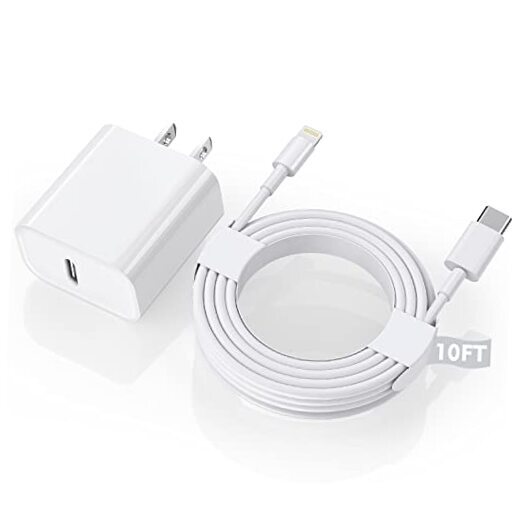 iPhone Charger【Apple MFi Certified】 10FT Extra Long Fast Charging Type C to