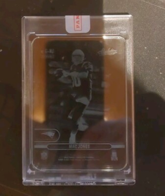 2022 Panini Absolute Mac Jones Glass #G-MJ