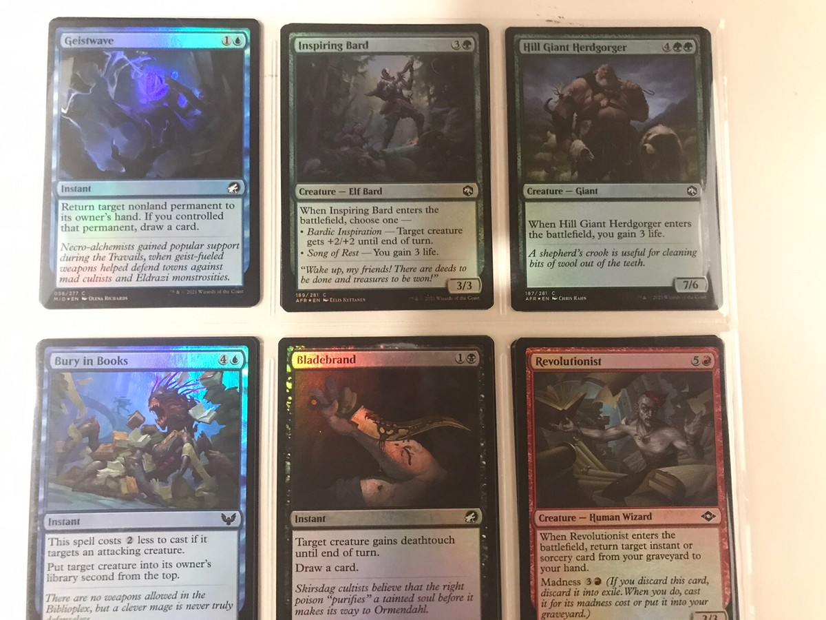 トークンカード20種114枚　foil　フルアート　mtg　まとめ売り Lot of Magic The Gathering MTG - 18 Cards! All Foil Cards - NM