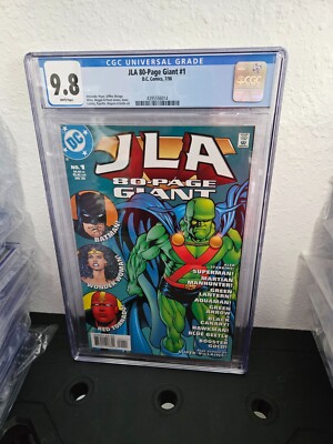 JLA 80 Page Giant #1 DC Comics 7/98 CGC Grade 9.8