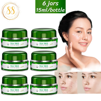 Naturista Tea Tree Sleeping Mark Recover the face for 72 hours. 15 ml. X 6 jars.