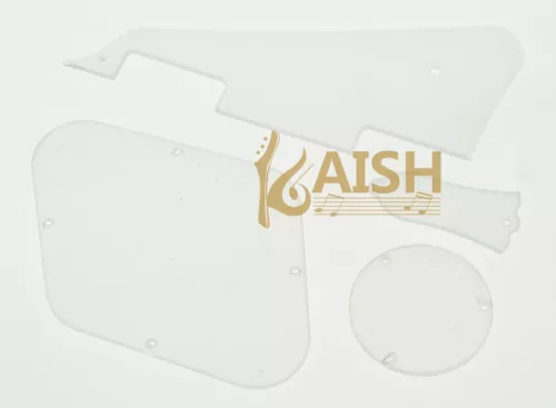 LP Pickguard Cavity Covers Turss Rod Cover Set for Gibson Les Paul Transparent