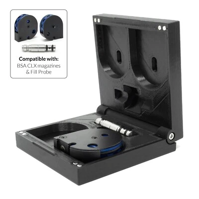 KUBE3D BSA CLX y Sonda de Relleno (Foster) Delgado Estuche de Cargador Imán Caja Cubierta Almacenamiento