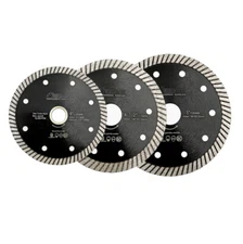 SHDIATOOL 2Piece Super Thin Diamond Turbo Cutting Disc Saw Blades Ø4" 4.5" 5"