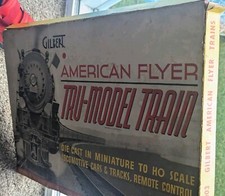 Gilbert American Flyer Tru-model Train Set MODEL HO Gauge 1940s 104 READ FULLY