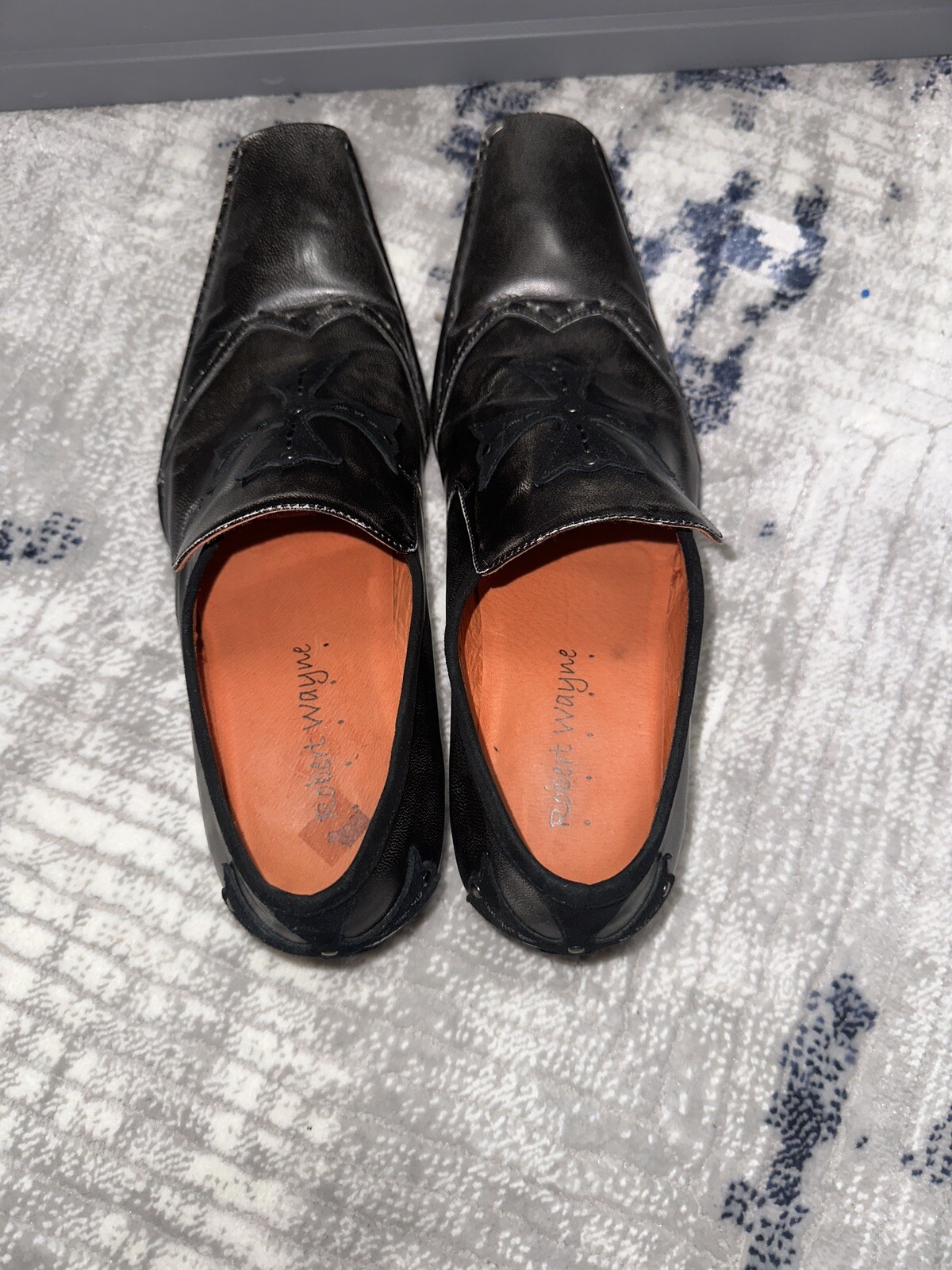 Robert Wayne "Armor" Brown Suede Cross design Lea… - image 7