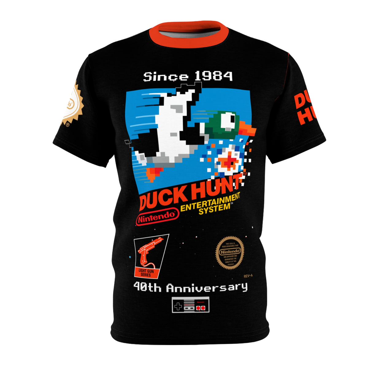 Duck Hunt NES 40th Anniversary Retro Vintage Nintendo Cover Game T-Shirt