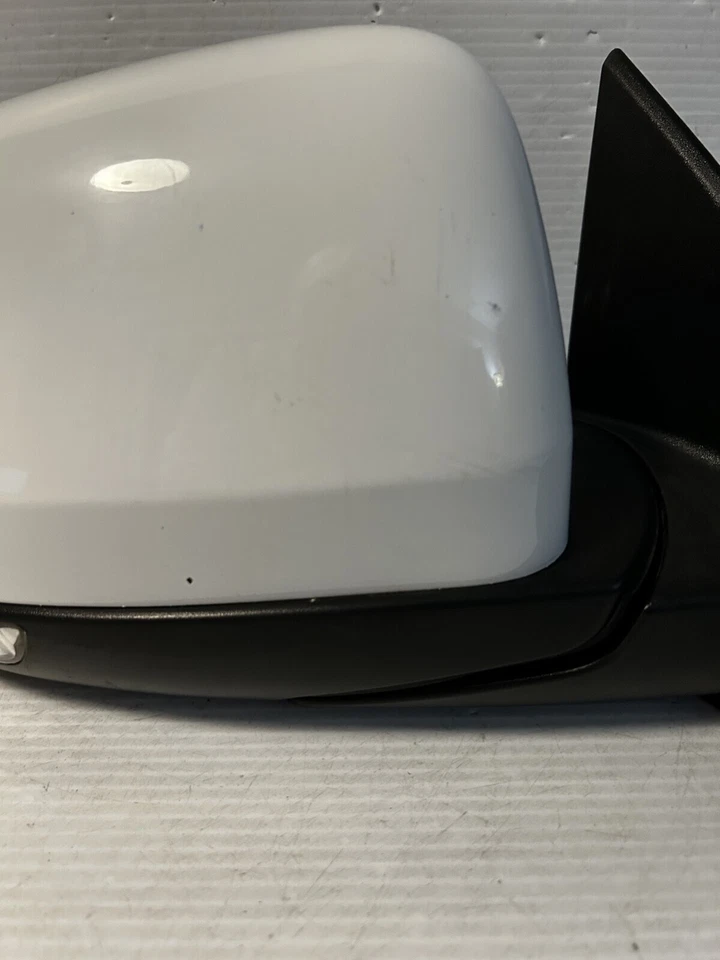 Оригинальное белое сигнальное зеркало с подогревом для пассажира Dodge Durango 2011–2022 годов выпуска 2481 - Изображение 4 из 4