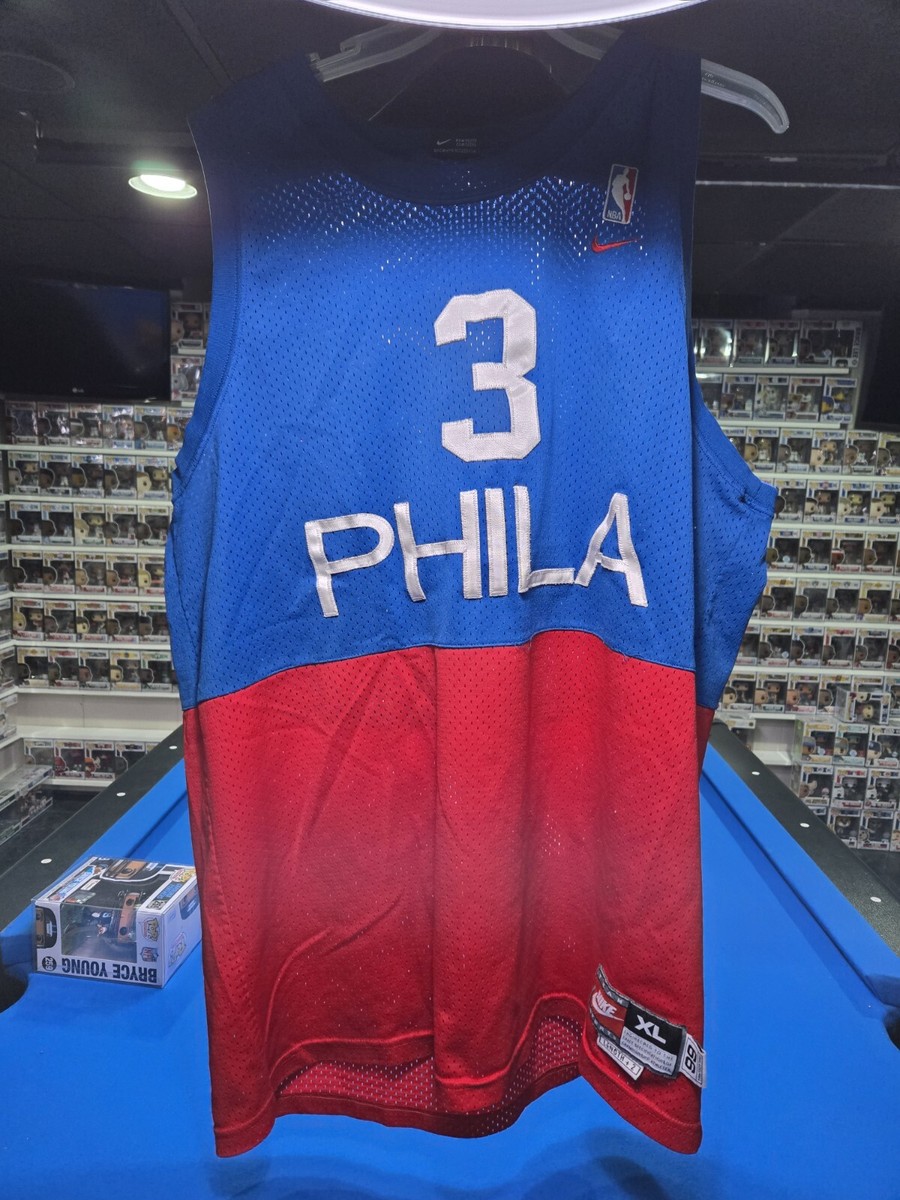 Nike Allen Iverson Jersey Men's XL 66 Phila Philadelphia