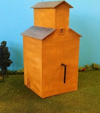 N Scale Custom Laser Cut Grain Elevator Kit