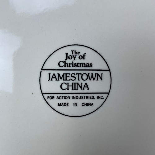 Jamestown China The Joy Of Christmas 10.5" Dinner Plate Angel - Picture 5 of 5