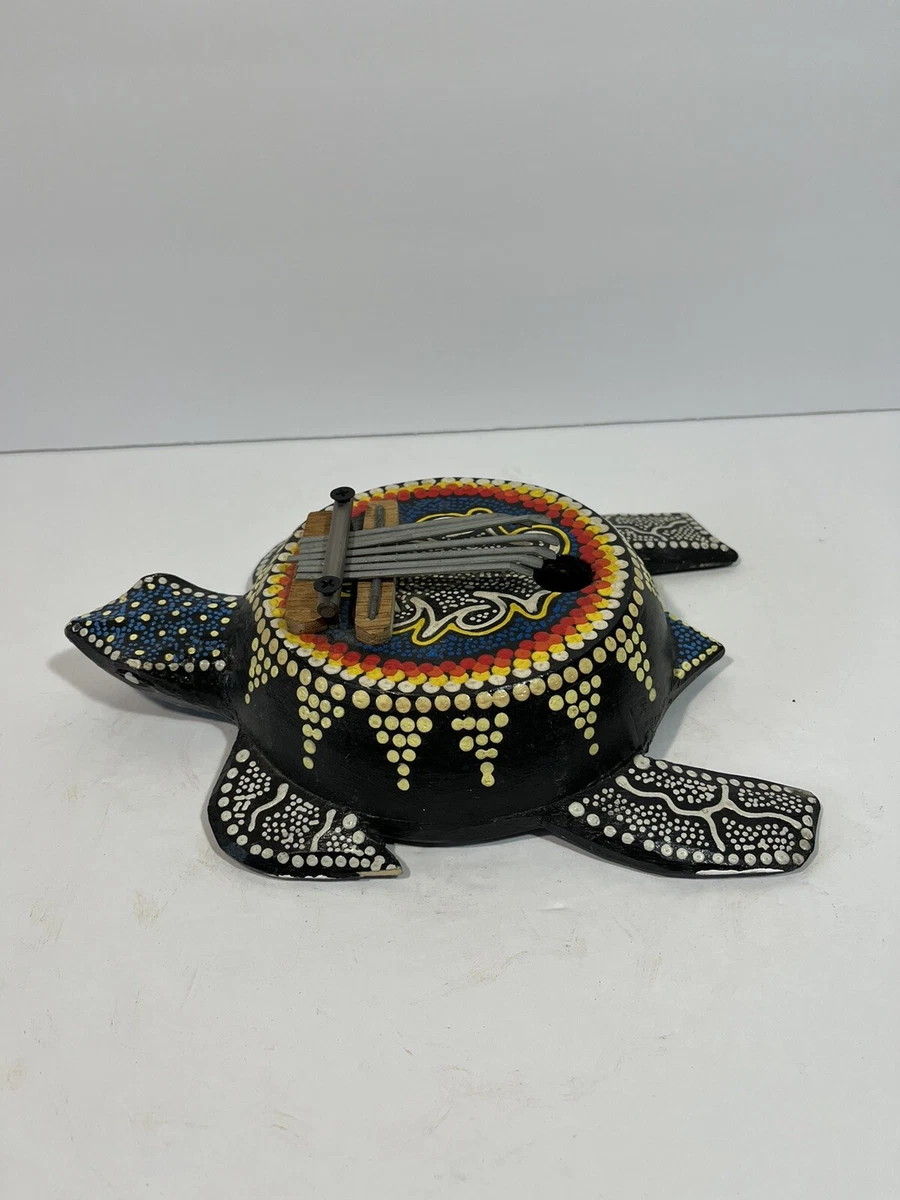 Sea Turtle Kalimba Thumb Piano Karimba Mbira VTG