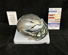 QUINYON MITCHELL Signed Autographed Football Mini Helmet Philadelphia Eagles JSA