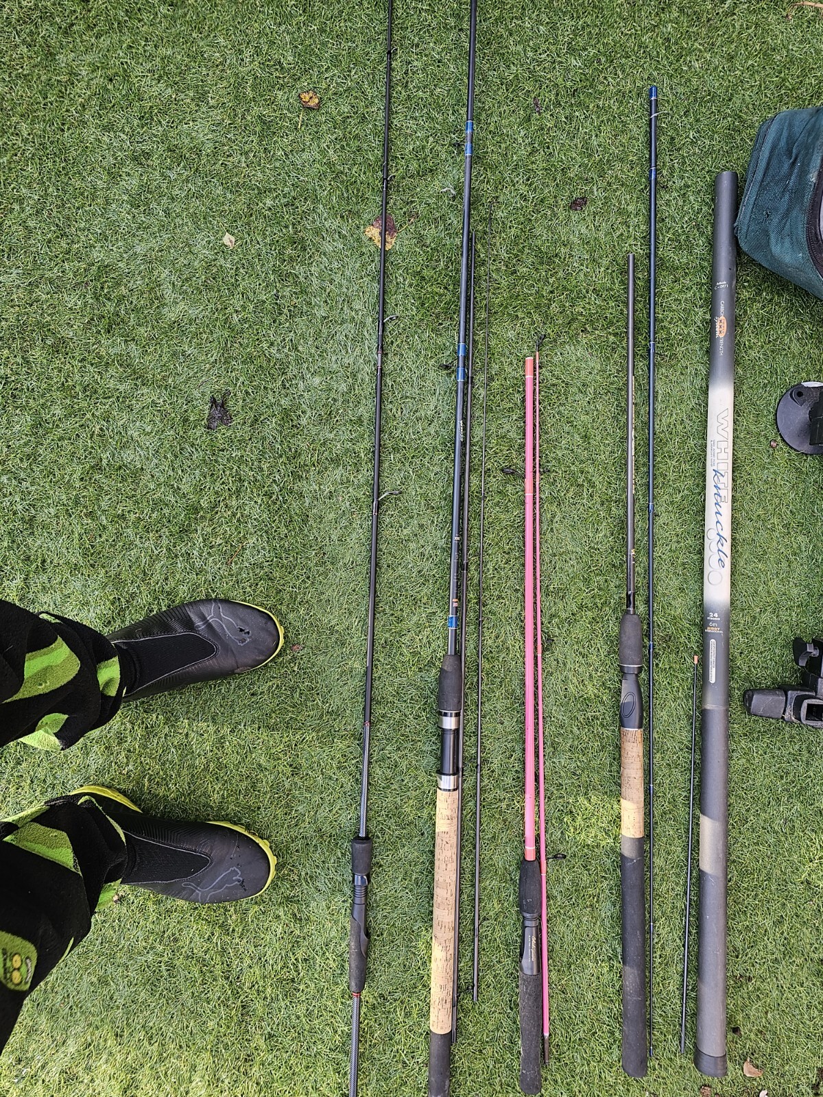 Job lot Coarse Fishing Tackle, Fox Msb Seatbox, Fox Match, Rods. eBay