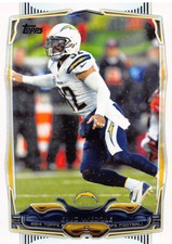 Eric Weddle 2014 Topps Football base card #206 San Diego Chargers