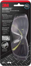 (Case of 6) 3M Secure-Fit 400 Anti-Fog Eye Protection Safety Glasses Clear